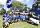 Presidente Rossy Amoedo entrega réplica do Boi Caprichoso e marca o Parananema como território azulado