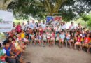 Ação na Vila Amazônia promoveu entrega de kits de higiene bucal e palestra educativa com Voluntários do Sertão