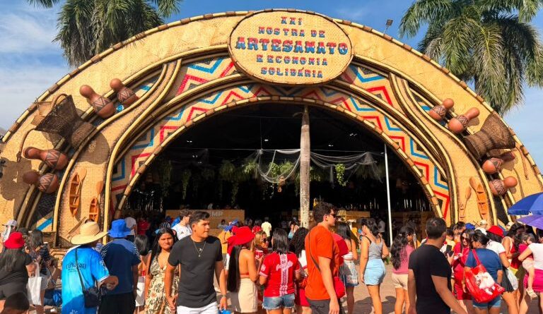 Mostra de Artesanato e Economia Solidária bate recorde histórico e movimenta R$ 2,85 milhões durante o Festival