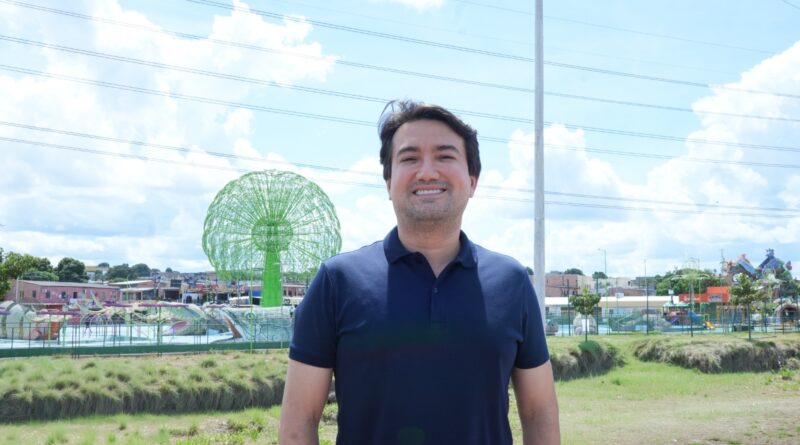 Jender Lobato oficializa candidatura à Aleam durante convenção liderada pelo ex-prefeito de Manaus