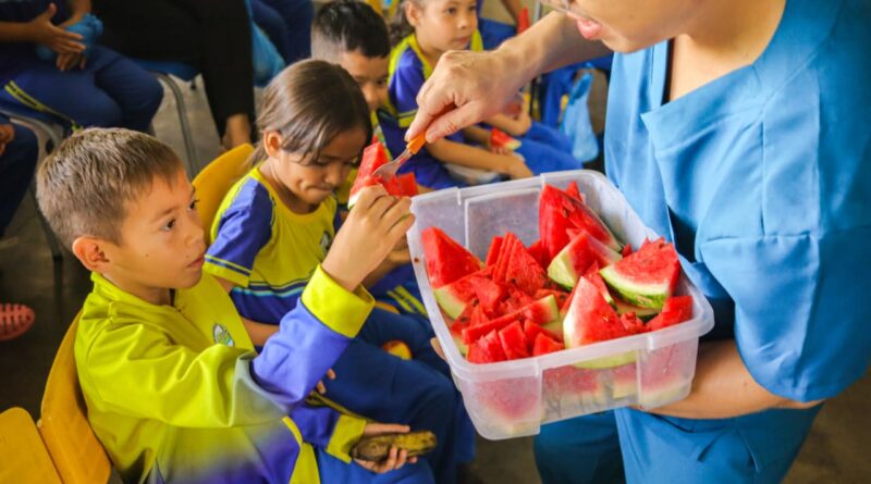 Projeto incentiva estudantes a desenvolver hábitos alimentares saudáveis desde a infância