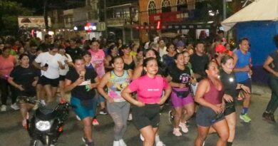 Corridão Noturno Parintins une esporte e lazer para conscientizar população sobre o combate à violência contra a mulher