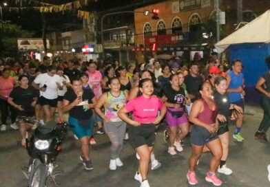 Corridão Noturno Parintins une esporte e lazer para conscientizar população sobre o combate à violência contra a mulher