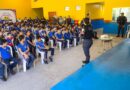 Combate à violência contra a mulher: Polícia Militar palestra sobre o Agosto Lilás na escola Santa Luzia do Macurany