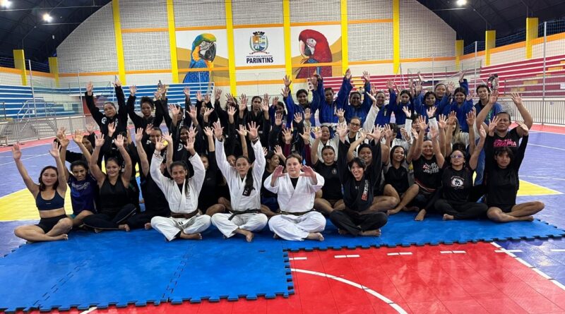 Mais de 60 mulheres participam do 1º Aulão de Jiu-Jitsu Feminino em Parintins