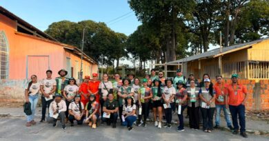 SEDEMA, Bombeiros e Vigilância em Saúde unem forças no combate às queimadas em Parintins