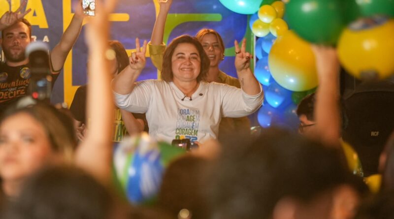 GloboNews aponta Professora Maria no segundo turno da disputa pelo Governo do Amazonas