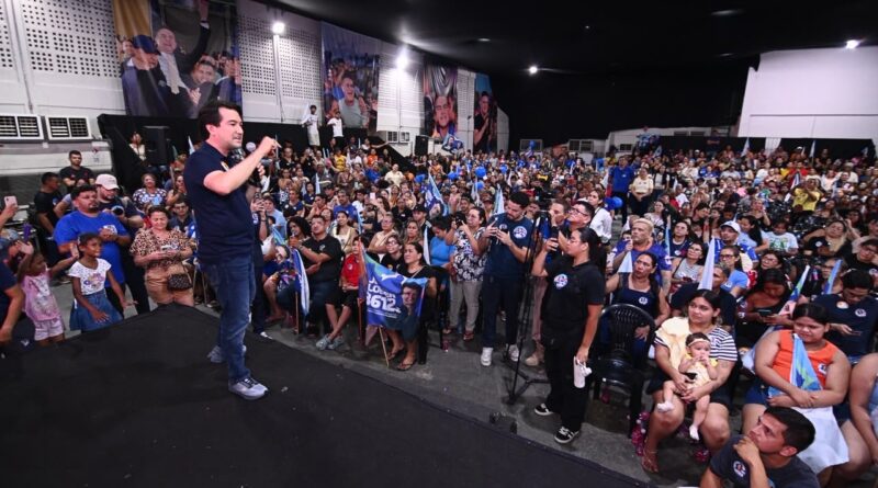 Jender Lobato reúne mais de 2 mil lideranças em grande mobilização na Arena Avante, em Manaus