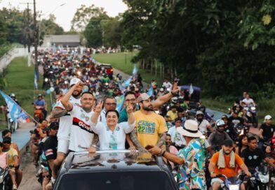 Professora Maria percorre o Alto Solimões e garante: ‘interior não tem dono’