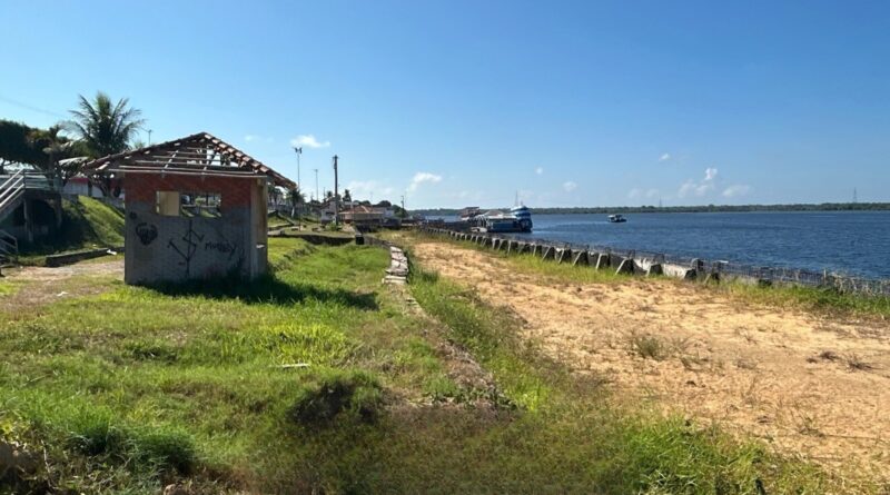 MP investiga suposto abandono de obra de recuperação da orla de São Sebastião do Uatumã