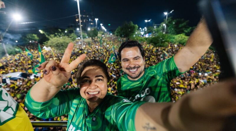 Virada do 22: maior evento da direita do Norte do país impulsiona disputa pelo Governo do Amazonas e coloca Professora Maria a cinco pontos do adversário