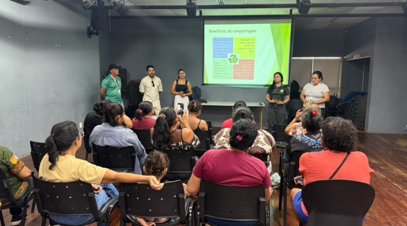 SEDEMA participa da abertura de projeto de hortas comunitárias do protocolo Brasil Sem Fome em Parintins